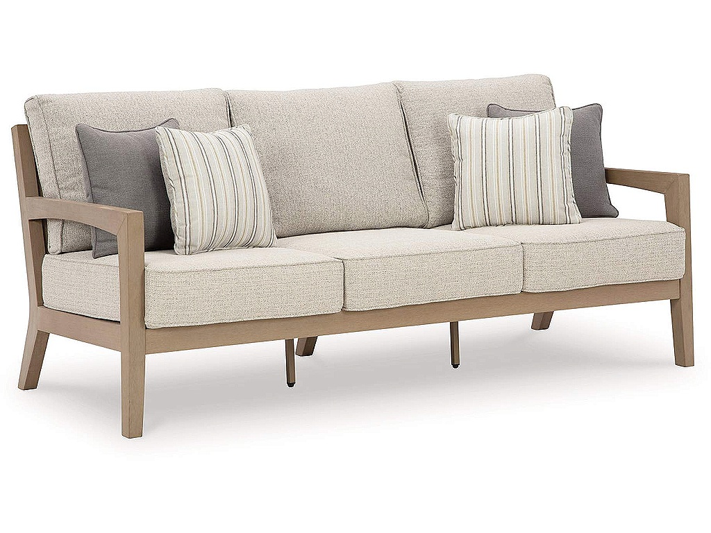 Hallow Creek Outdoor Sofa with Cushion - main image