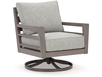 Hillside Barn Outdoor Swivel Lounge with Cushion