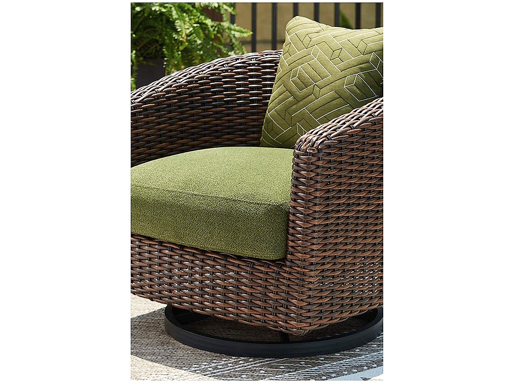 Horizon Hall Outdoor Swivel Lounge Chair with Cushion - image 6
