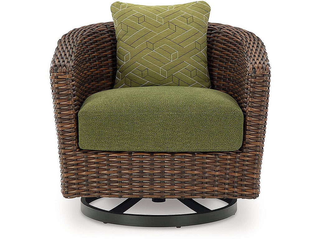 Horizon Hall Outdoor Swivel Lounge Chair with Cushion - image 3