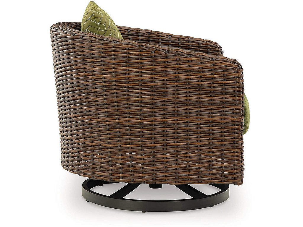 Horizon Hall Outdoor Swivel Lounge Chair with Cushion - image 4