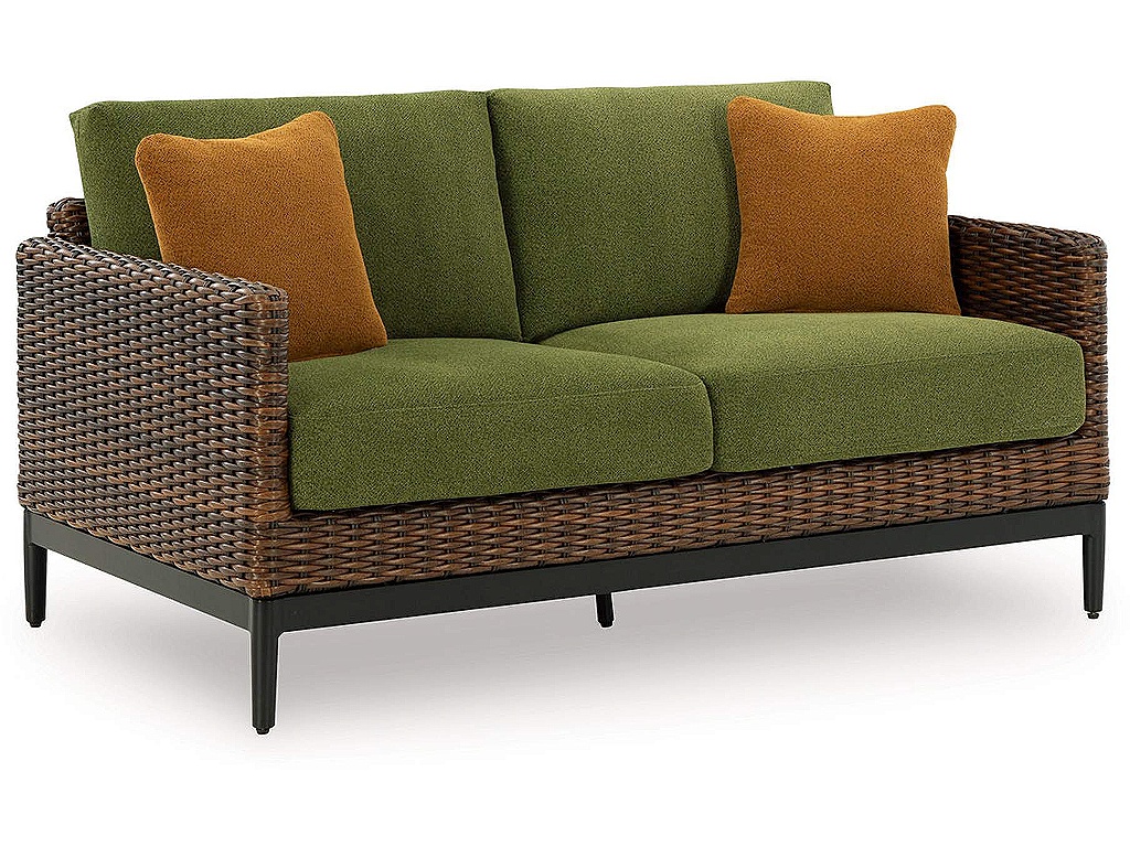 Horizon Hall Outdoor Loveseat with Cushion - main image