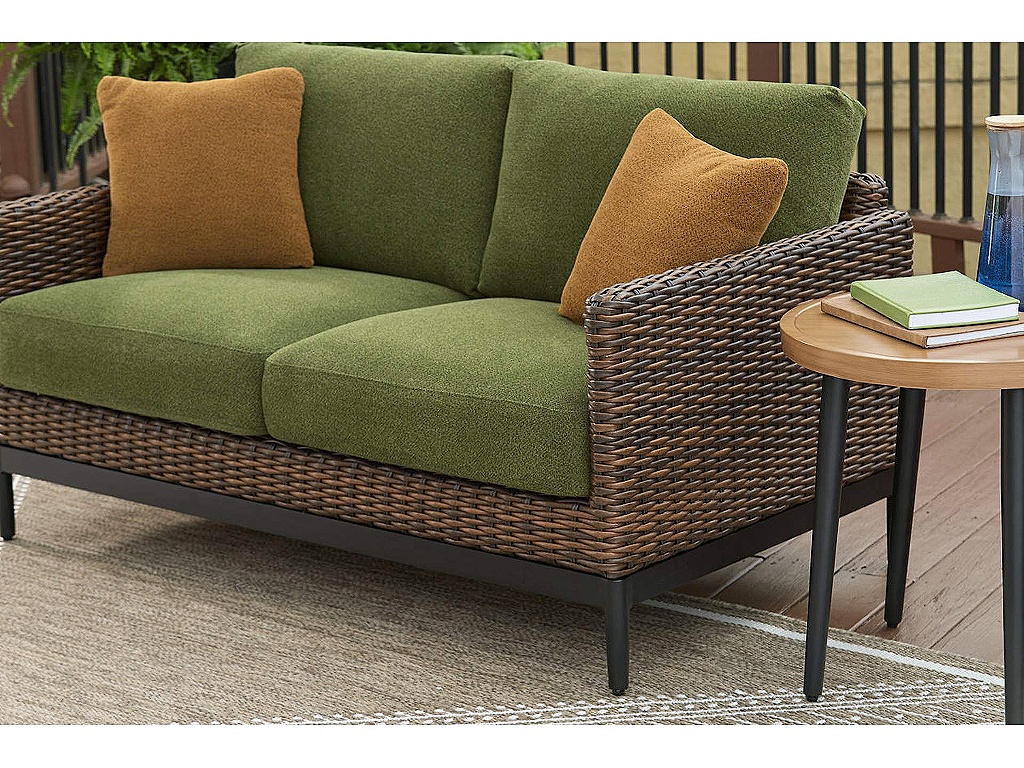 Horizon Hall Outdoor Loveseat with Cushion - image 5