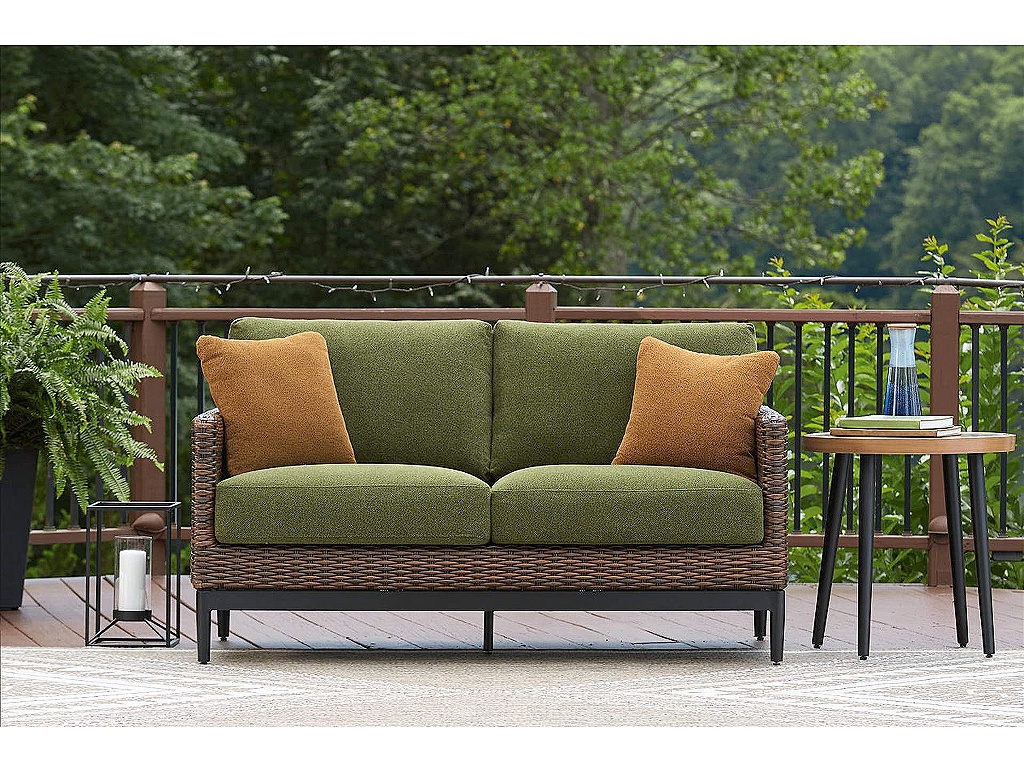 Horizon Hall Outdoor Loveseat with Cushion - image 1