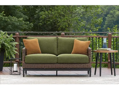 Horizon Hall Outdoor Loveseat with Cushion
