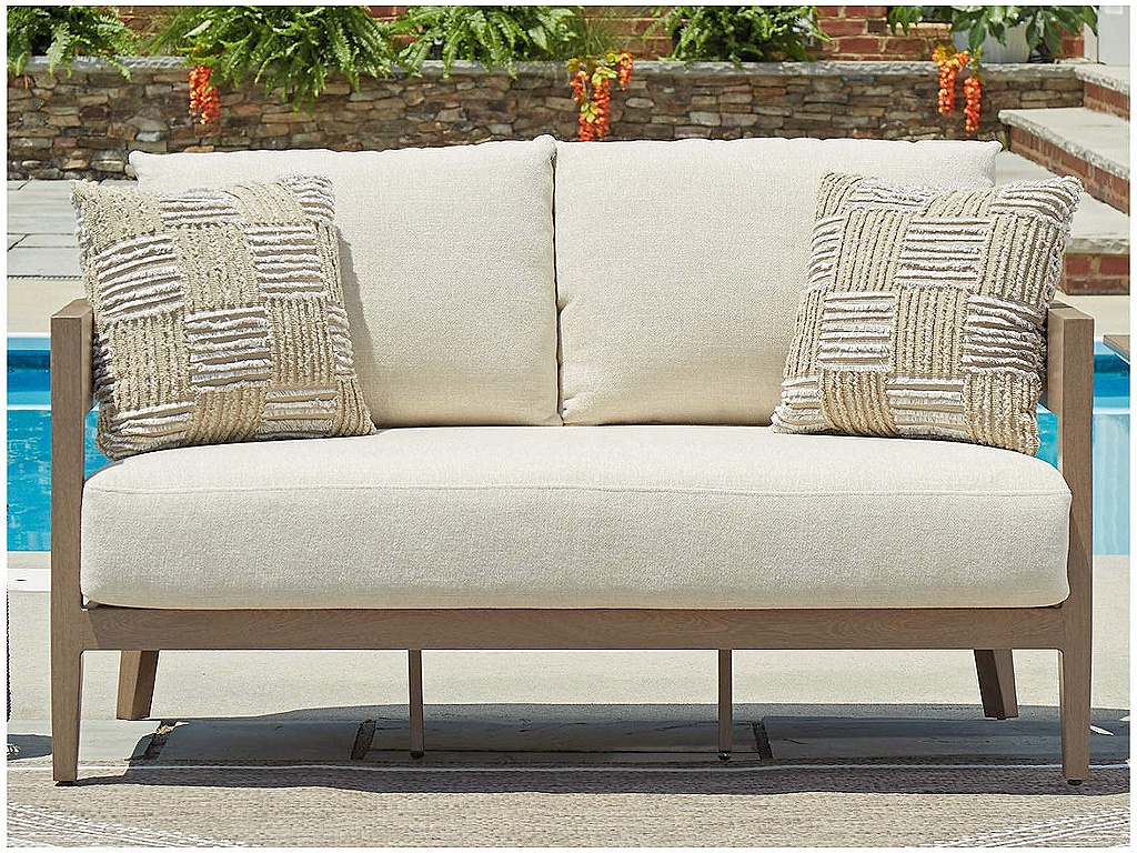 Serene Bay Outdoor Loveseat with Cushion - image 1