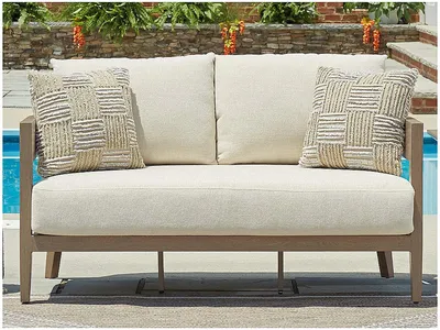 Serene Bay Outdoor Loveseat with Cushion