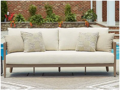 Serene Bay Outdoor Sofa with Cushion