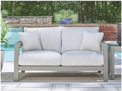 Hurley Park Outdoor Loveseat with Cushion