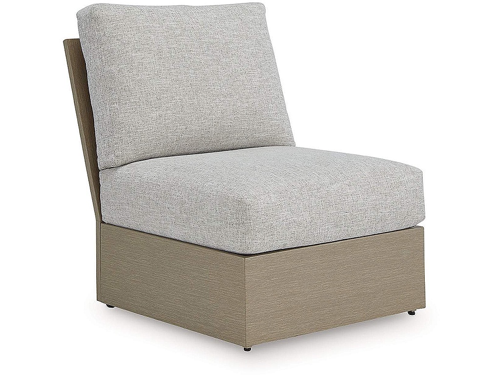 Kimpton Isle Outdoor Armless Chair with Cushion - main image