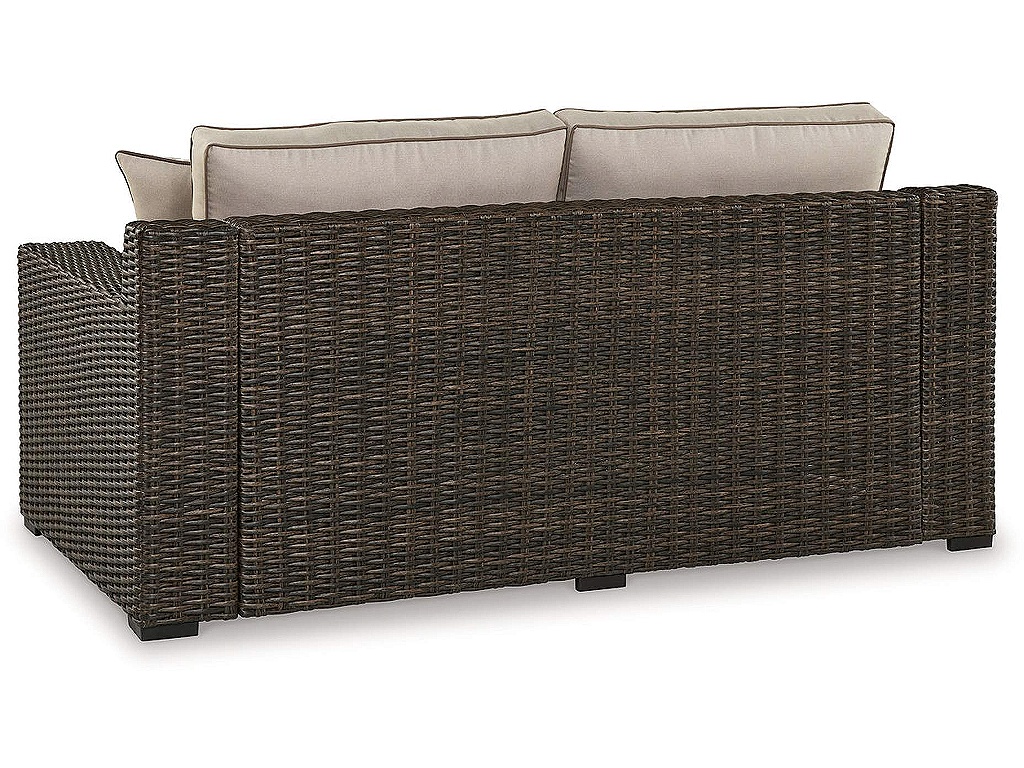Coastline Bay Outdoor Loveseat with Cushion - image 4