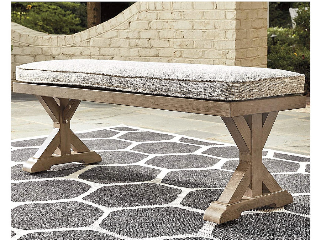 Beachcroft Outdoor Bench with Cushion - image 1