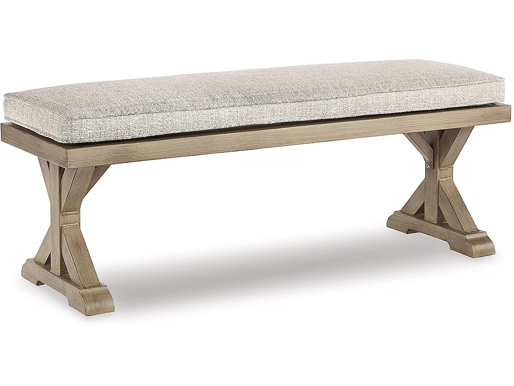 Beachcroft Outdoor Bench with Cushion - main image