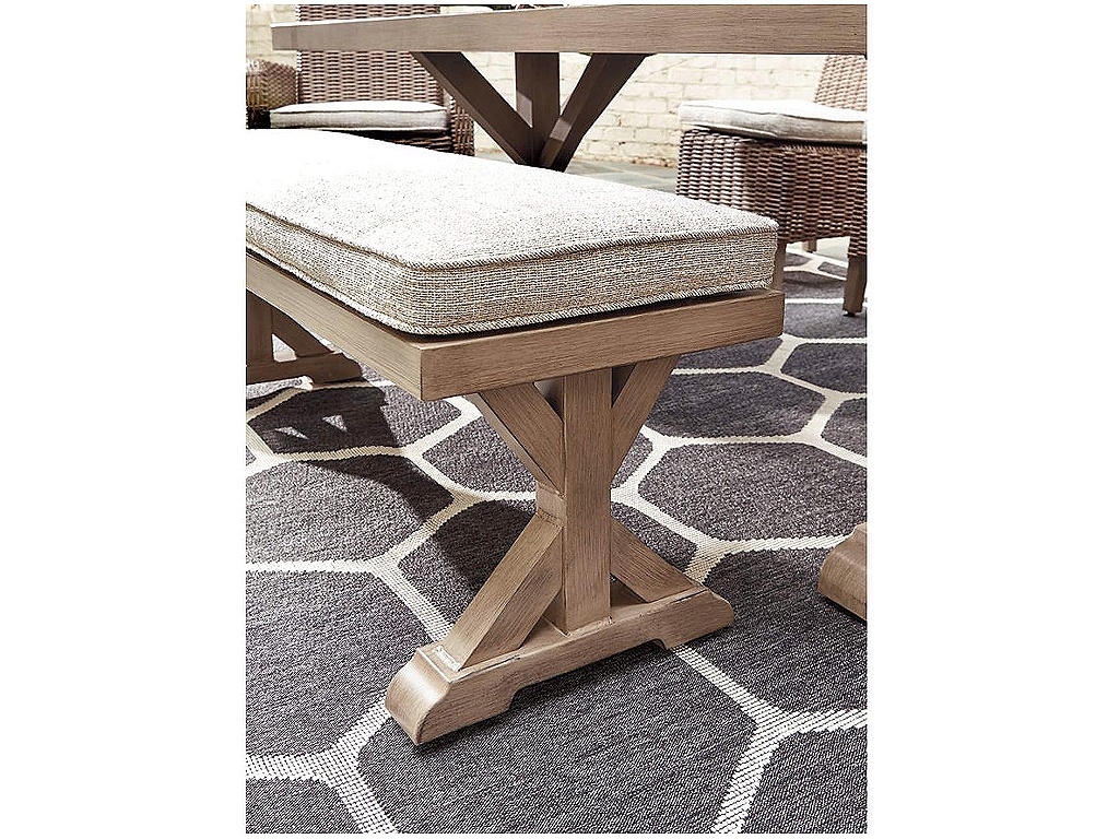 Beachcroft Outdoor Bench with Cushion - image 4