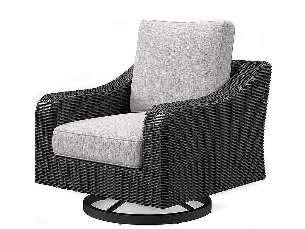 Beachcroft Outdoor Swivel Lounge with Cushion - image 2