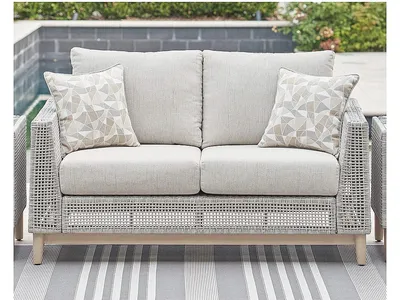 Seton Creek Outdoor Loveseat with Cushion