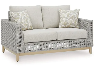 Seton Creek Outdoor Loveseat with Cushion