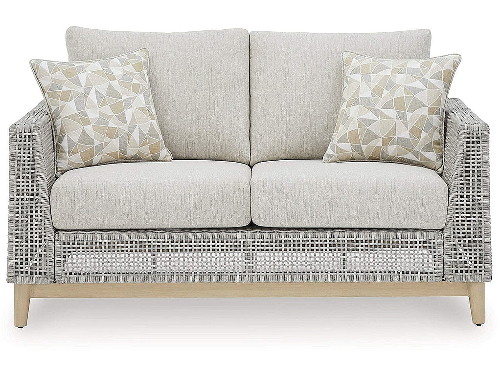 Seton Creek Outdoor Loveseat with Cushion - image 2