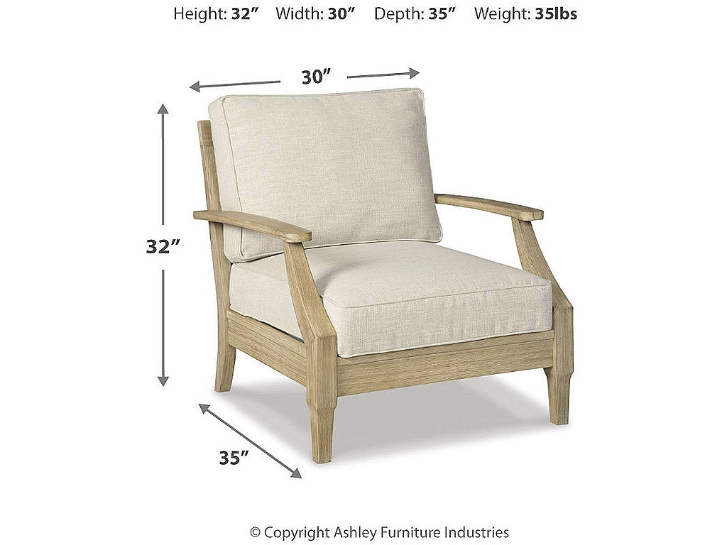 Clare View Lounge Chair with Cushion - image 3