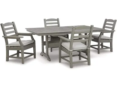 Visola Outdoor Dining Table with 4 Chairs