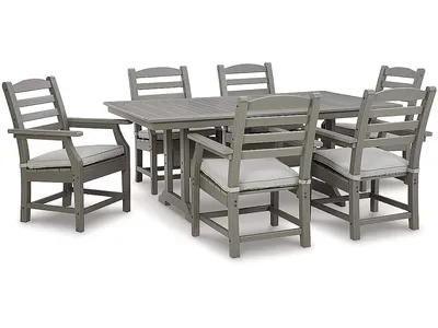 Visola Outdoor Dining Table with 6 Chairs