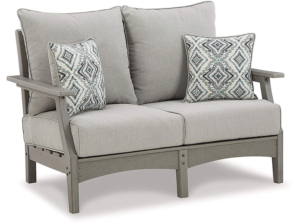 Visola Outdoor Loveseat, 2 Lounge Chairs and Coffee Table - image 2