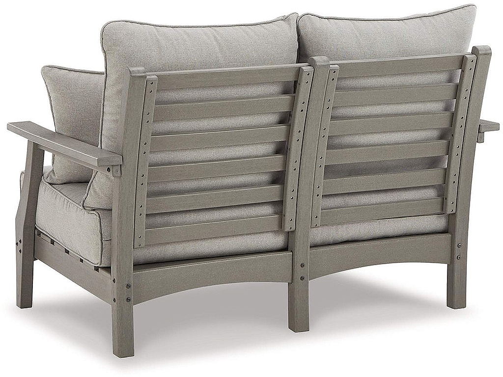 Visola Outdoor Loveseat, 2 Lounge Chairs and Coffee Table - image 4