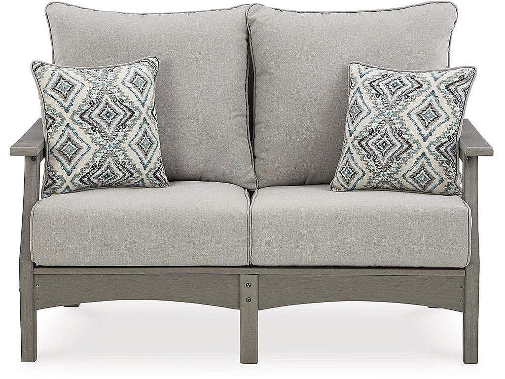 Visola Outdoor Loveseat, 2 Lounge Chairs and Coffee Table - image 3