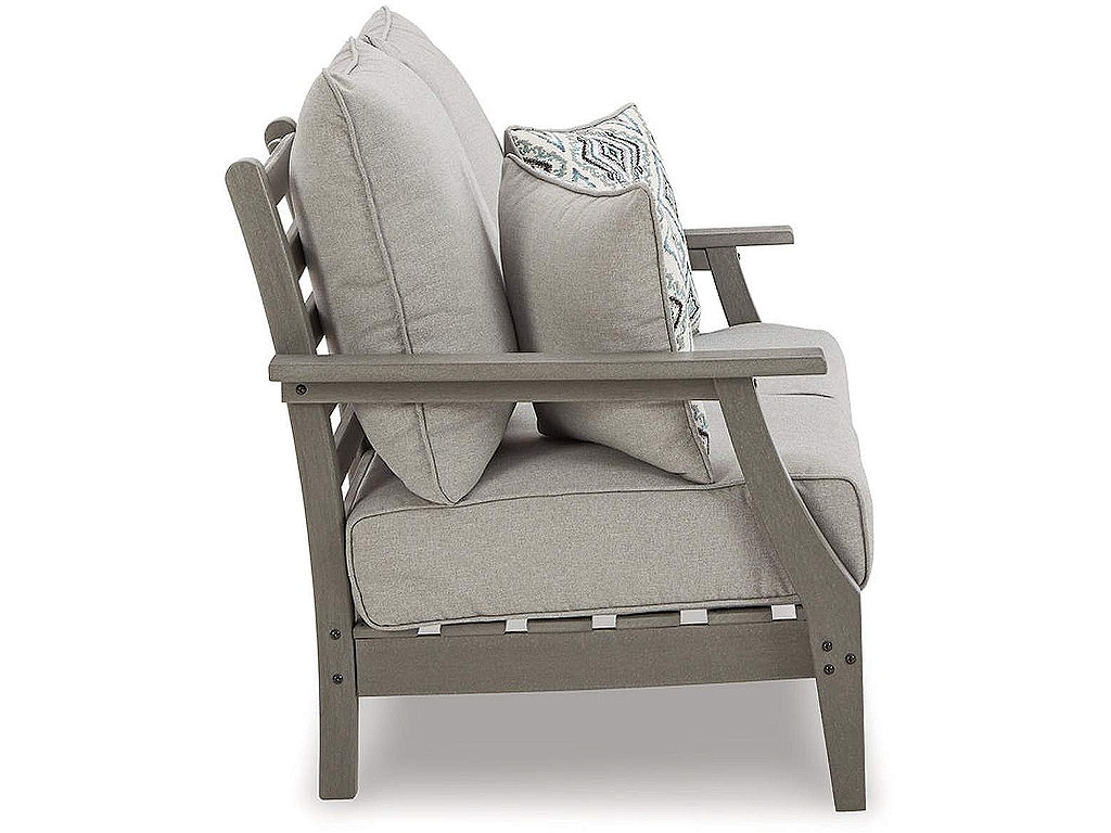 Visola Outdoor Loveseat, 2 Lounge Chairs and Coffee Table - image 5