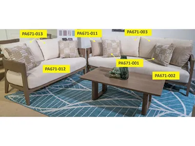 Serene Bay Sofa Seat Cushion