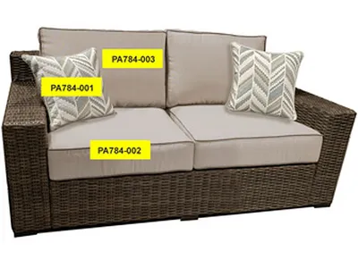 Coastline Bay Seat Cushion