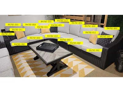 Beachcroft Curve Back Cushion
