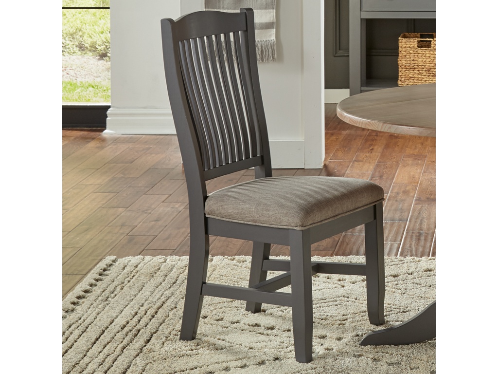 Slatback Side Chair -Uph. Seat - main image