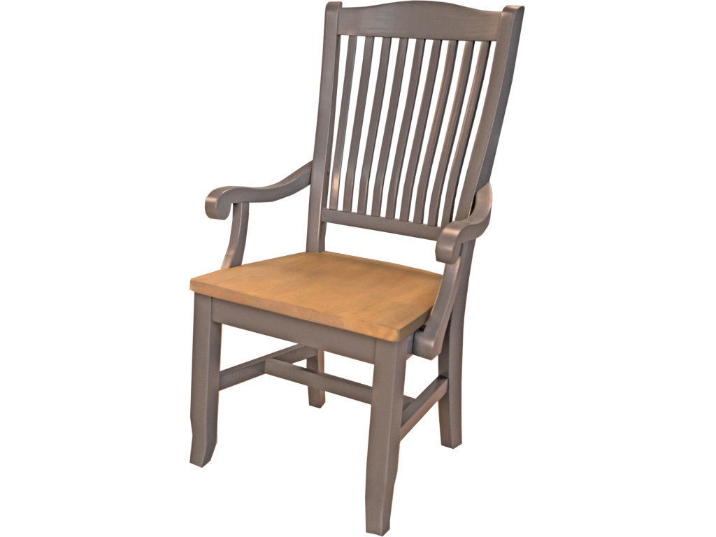 Slatback Arm Chair - image 1