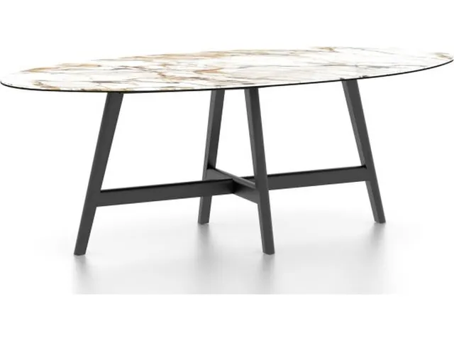 Oval Porcelain Table – Base DV