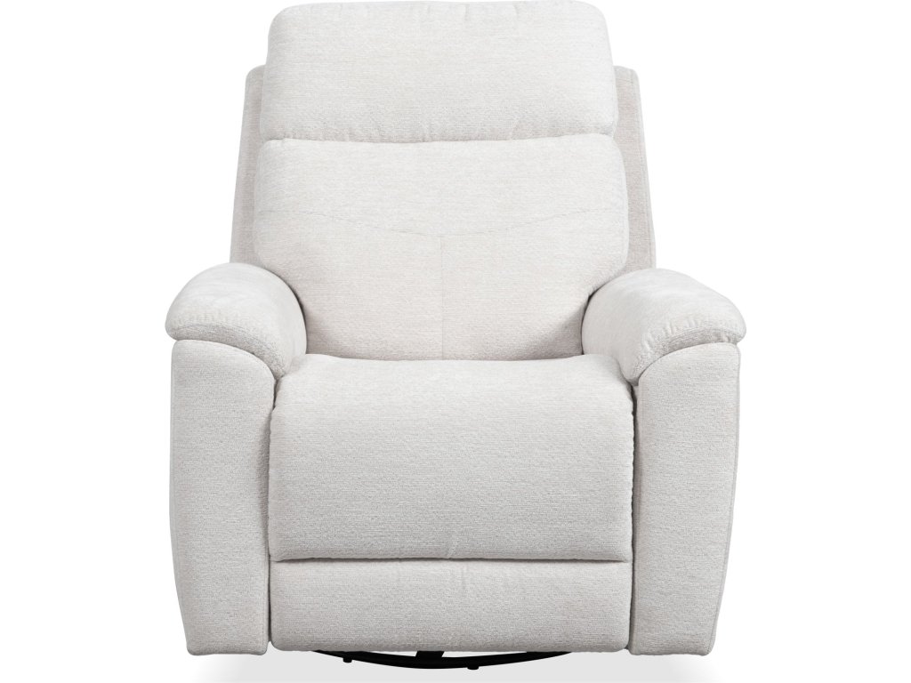 Refined Pearl Perfect Match Swivel Gliding Recliner - image 1