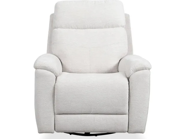 Refined Pearl Perfect Match Swivel Gliding Recliner