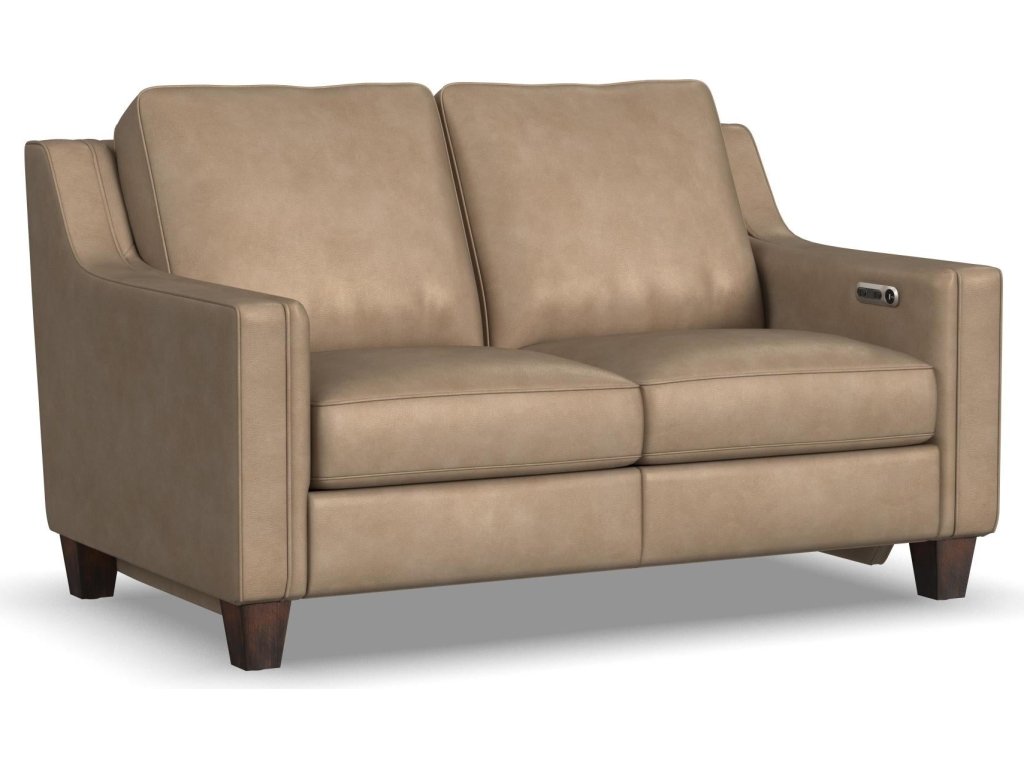 Finley Leather Power Inclining Loveseat - main image