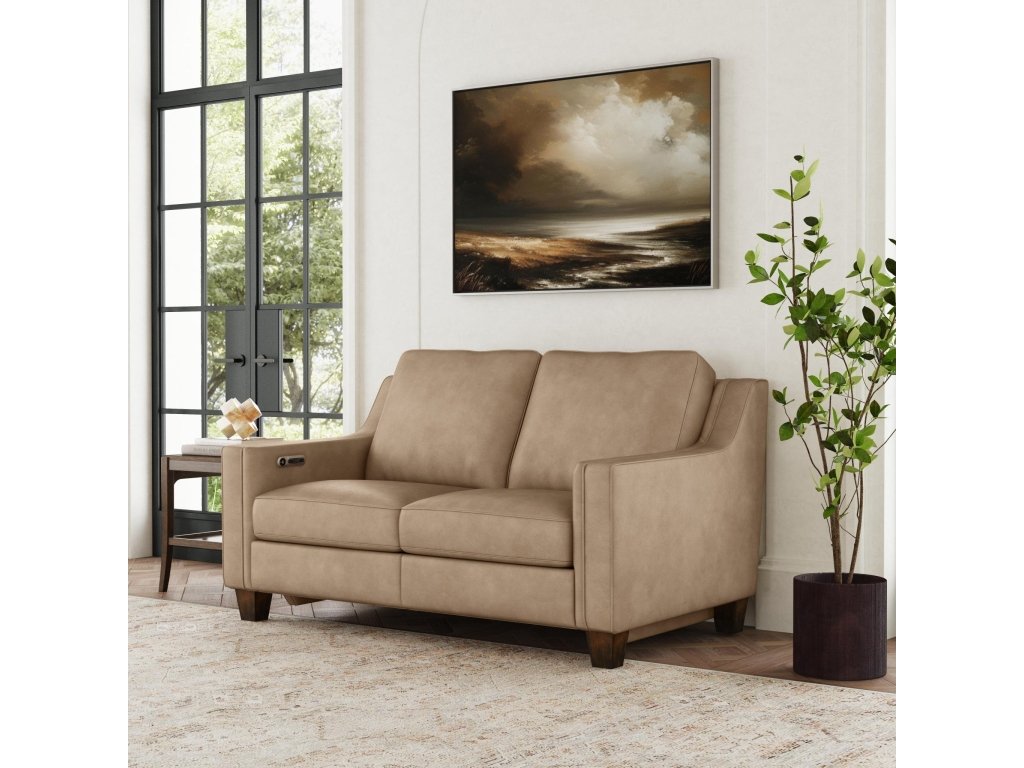 Finley Leather Power Inclining Loveseat - image 1