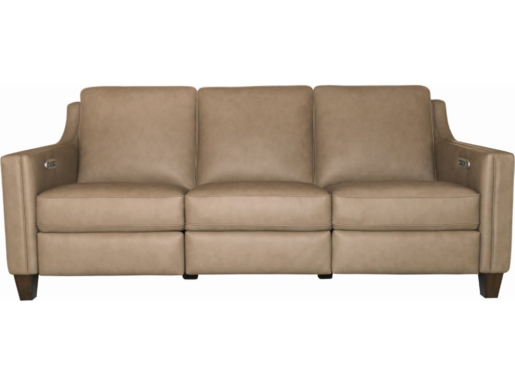 Finley Leather Power Inclining Sofa - image 2