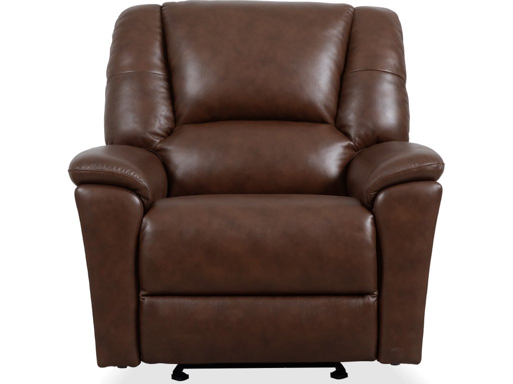 Plush Tavern Brown Perfect Match Power Gliding Recliner with Power Headrest & Lumbar - image 1