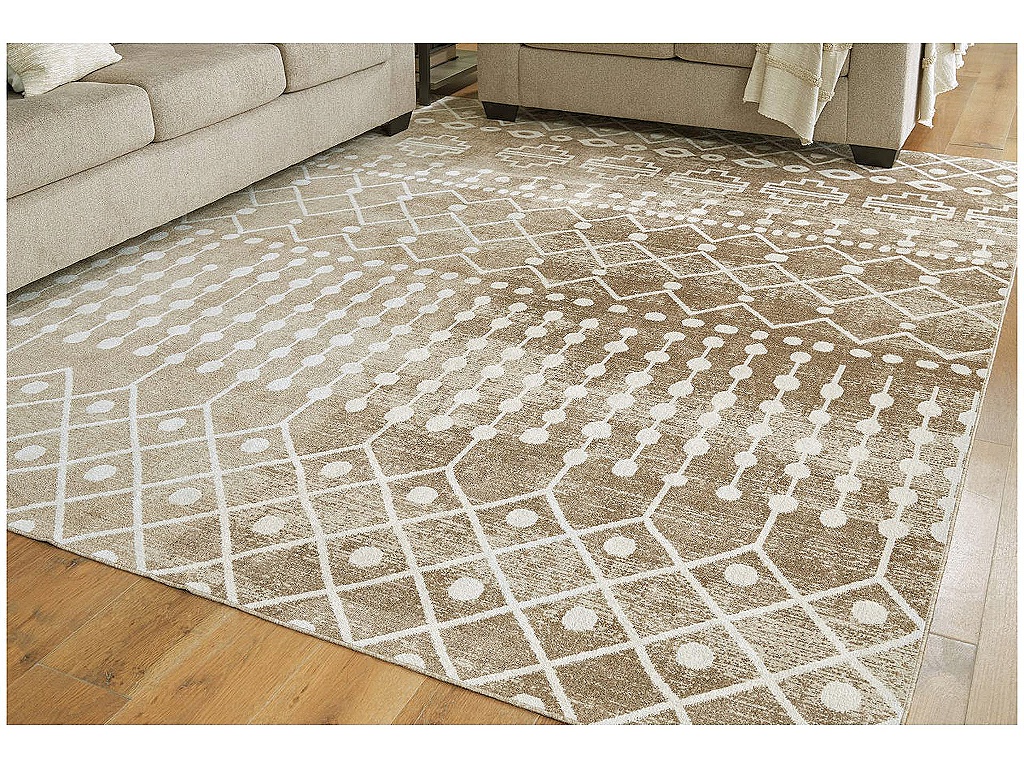 Bunchly 7'10" x 10'3" Washable Rug - image 1