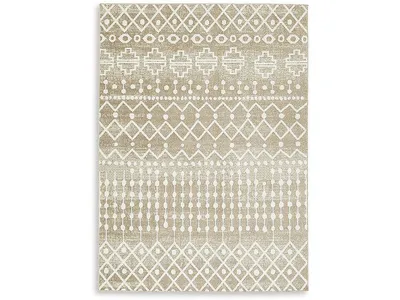 Bunchly 4'11" x 7'2" Washable Rug