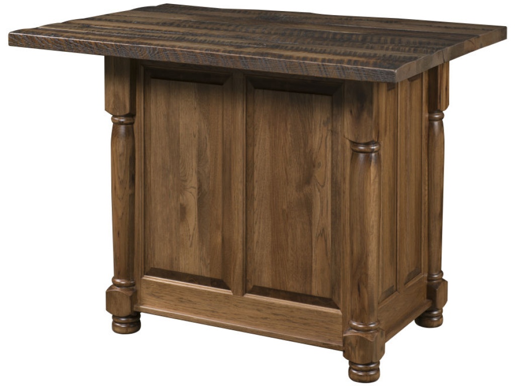 Nisley Cabinet Turned Leg Island Base Kitchen Island, alternate view 1