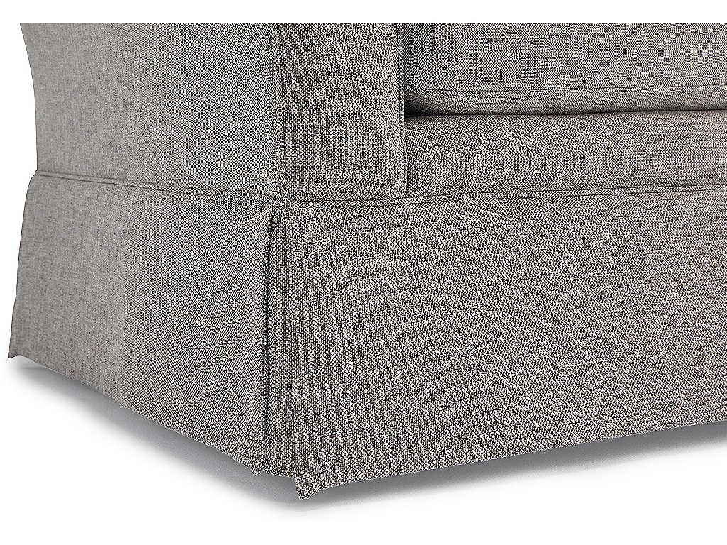 Susanna Rolled Arm Skirted Sofa - image 3