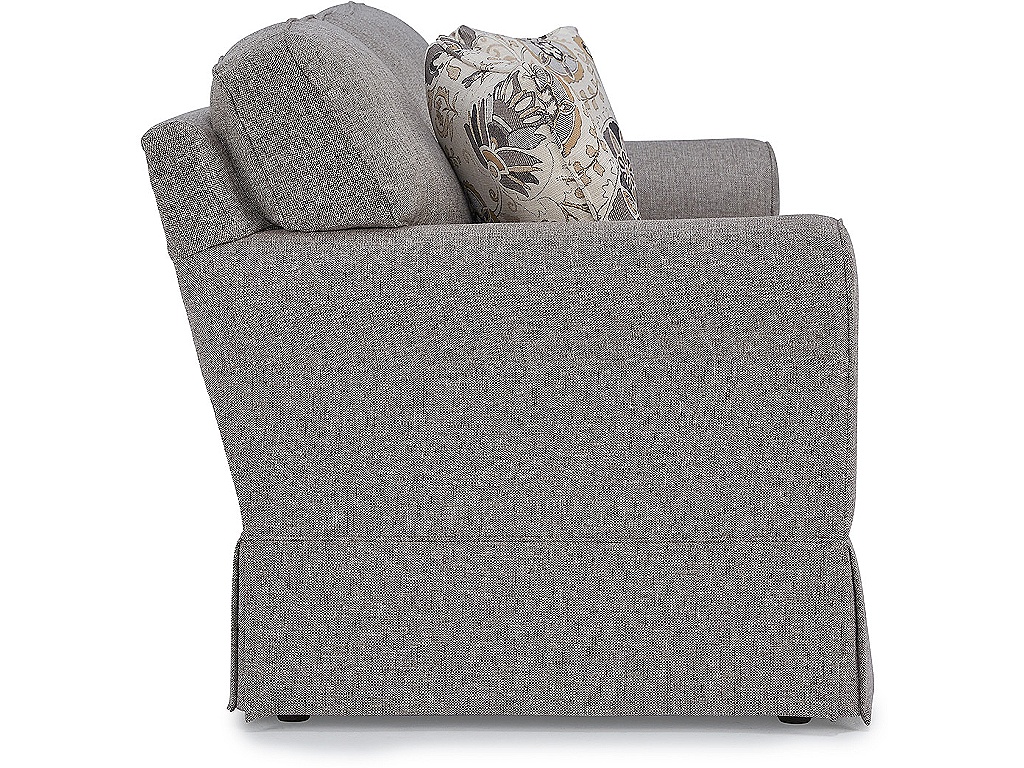 Susanna Rolled Arm Skirted Sofa - image 2