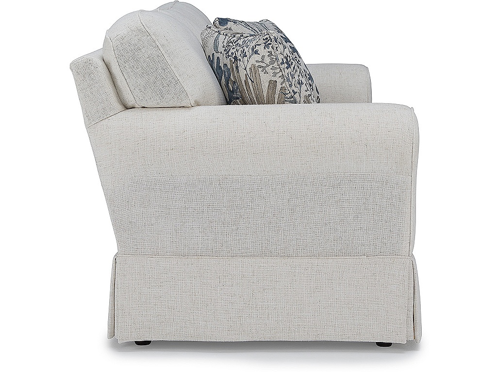 Susanna Rolled Arm Skirted Sofa - image 7