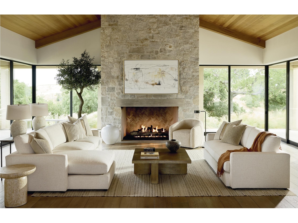 Allure Track Arm Bench Sofa - image 1