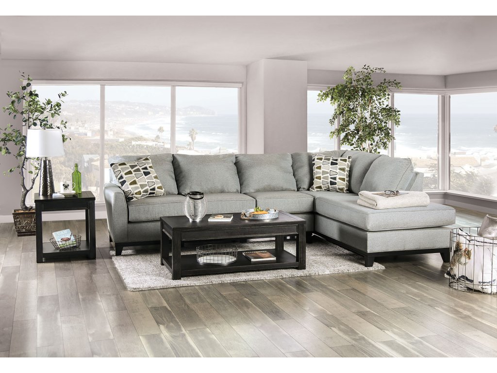 Sectional, Gray - main image