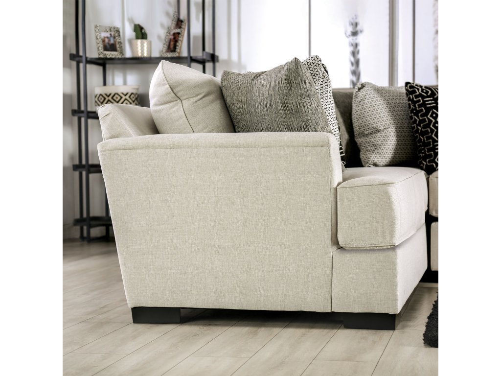 Sectional, Beige - image 7